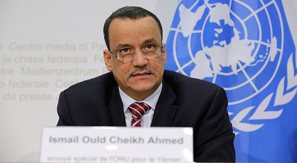 Special Envoy for Yemen Ismail Ould Cheik Ahmed
